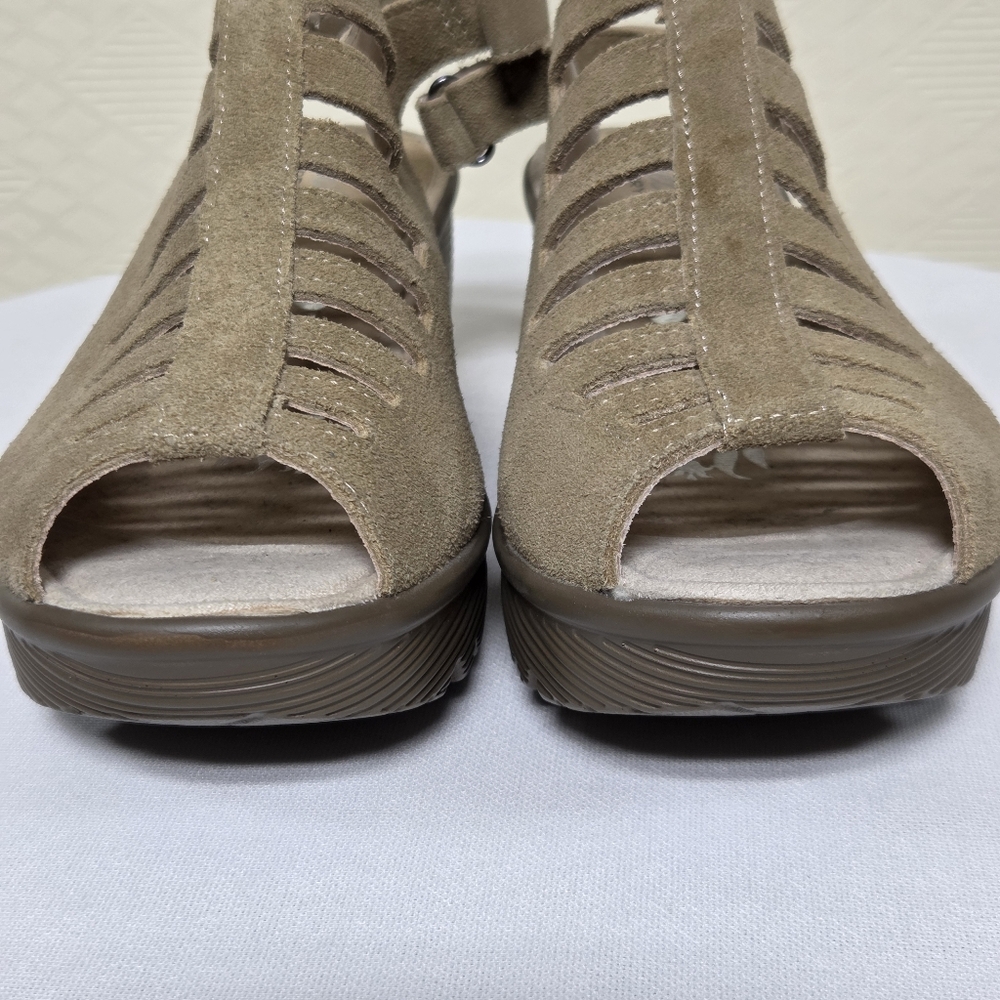 NWOT Skechers Women's Parallel-Trapezoid Wedge Sandal Size-9 - Picture 4 of 12